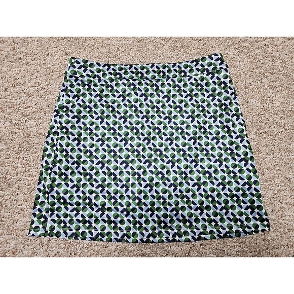 Izod Pants - IZOD Golf Women's Golf Tennis Geometric Dots Skirt Skort Medium 32x17 Pockets